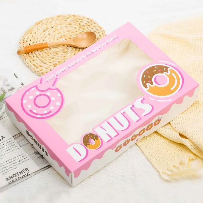 Donut Box With Window Glossy