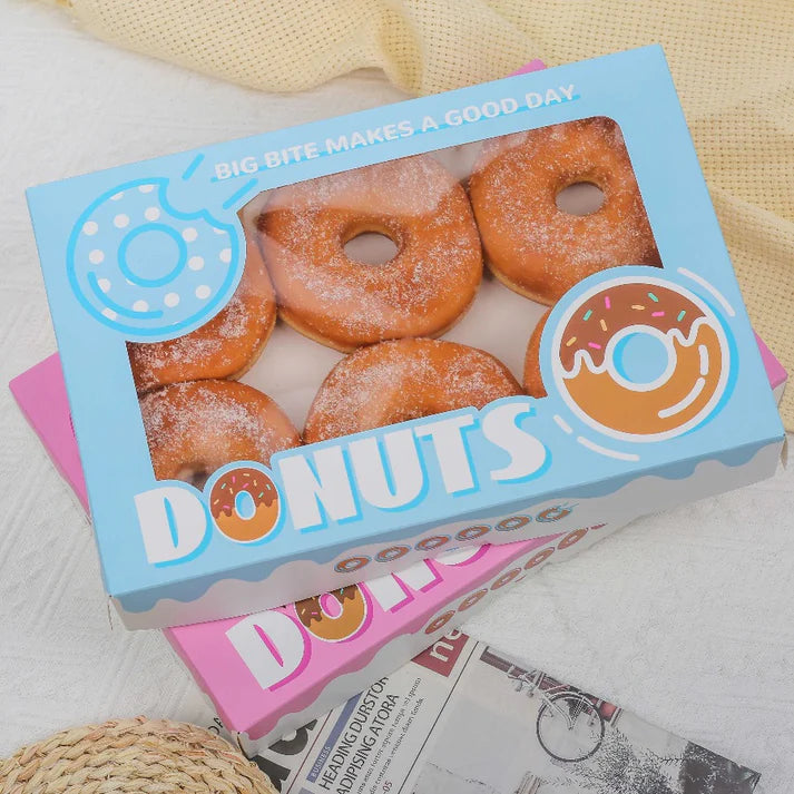 Donut Box With Window Glossy