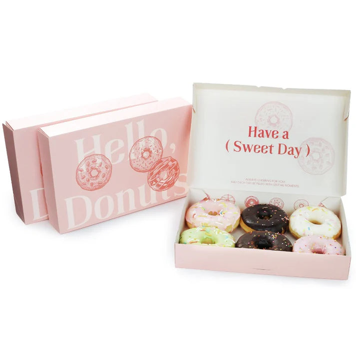 Donut Box With Double-Sized Printing