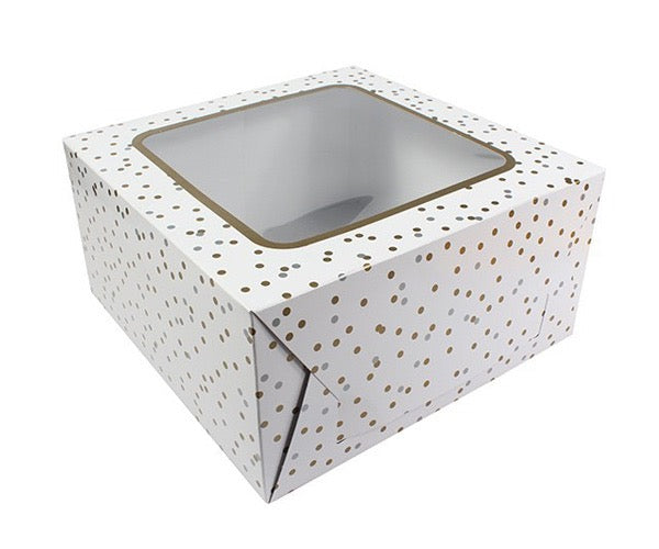 Custom Printed Window Cake Box
