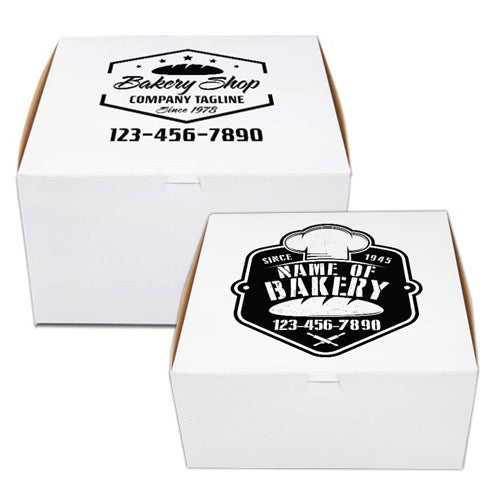 Custom Printed Cake Box