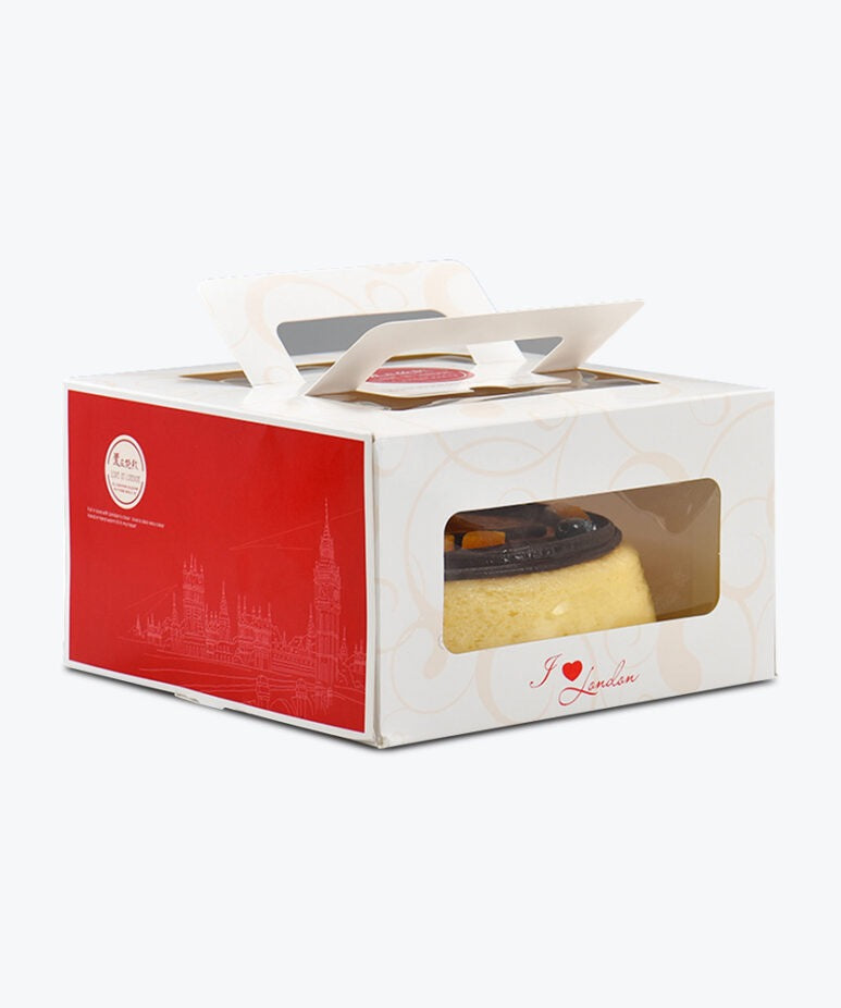 Custom Printed Portable Cake Box