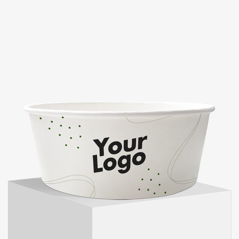 Custom Printed Round Food Container