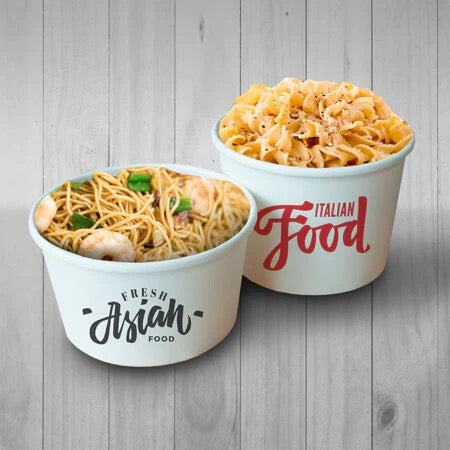 Custom Printed Round Food Container