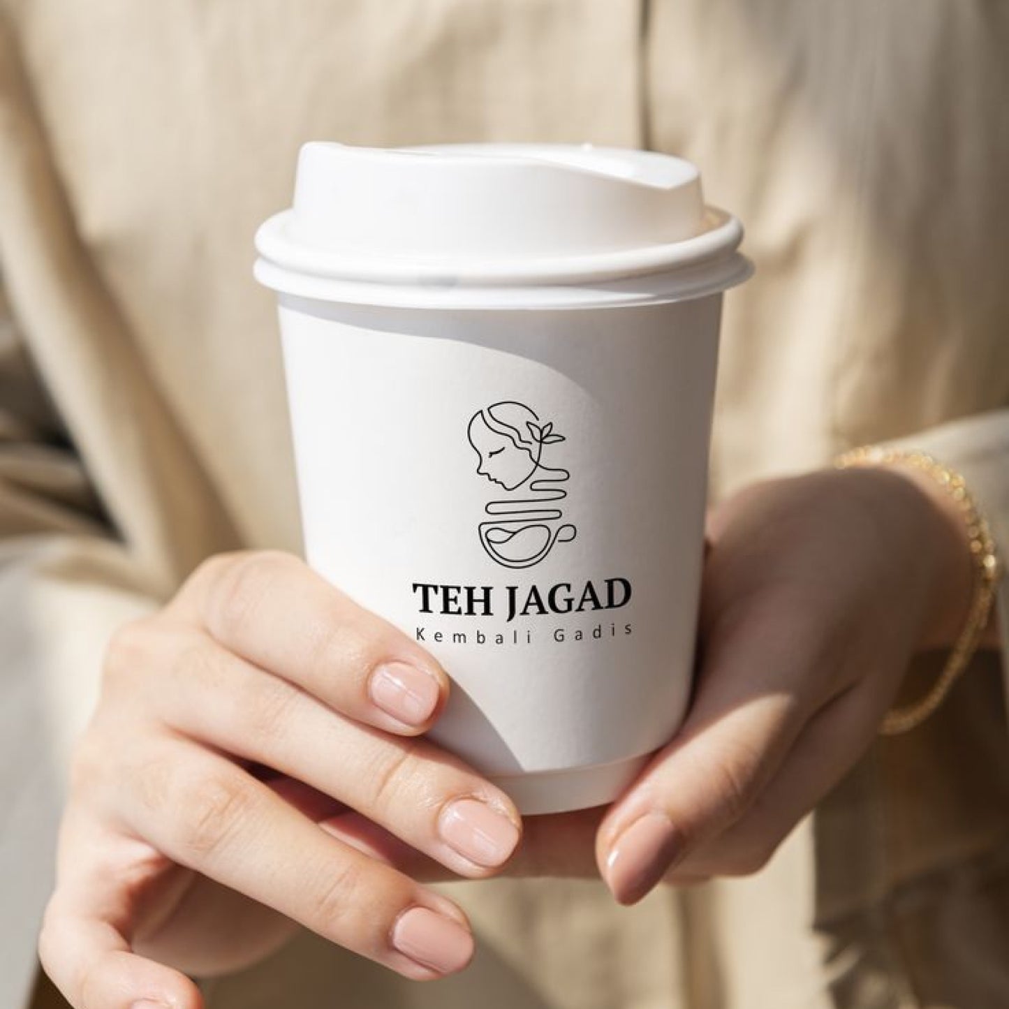 Custom Print Double Wall Coffee Cups