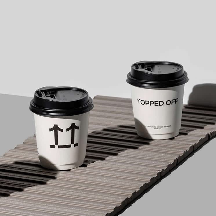 Custom Print Double Wall Coffee Cups