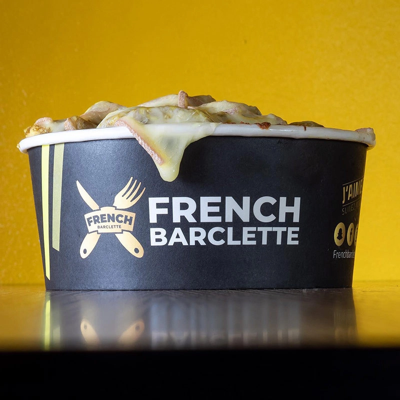 Custom printed paper bowls 500ml