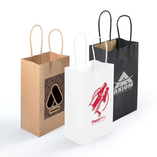 Custom Printed Paper Bags 28*15*28cm