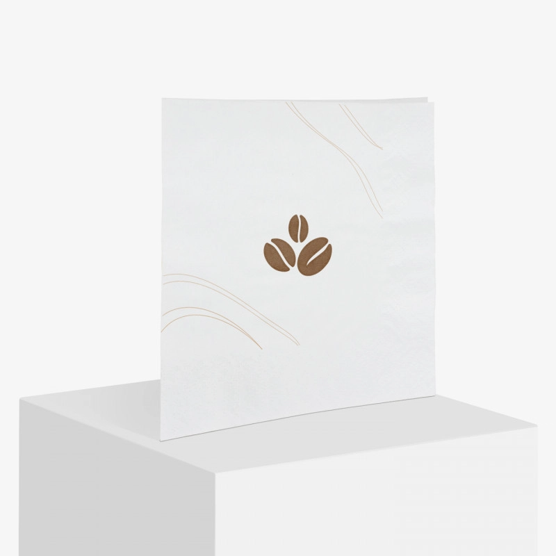 Personalised 2ply Lunch 1/4 Fold Napkins