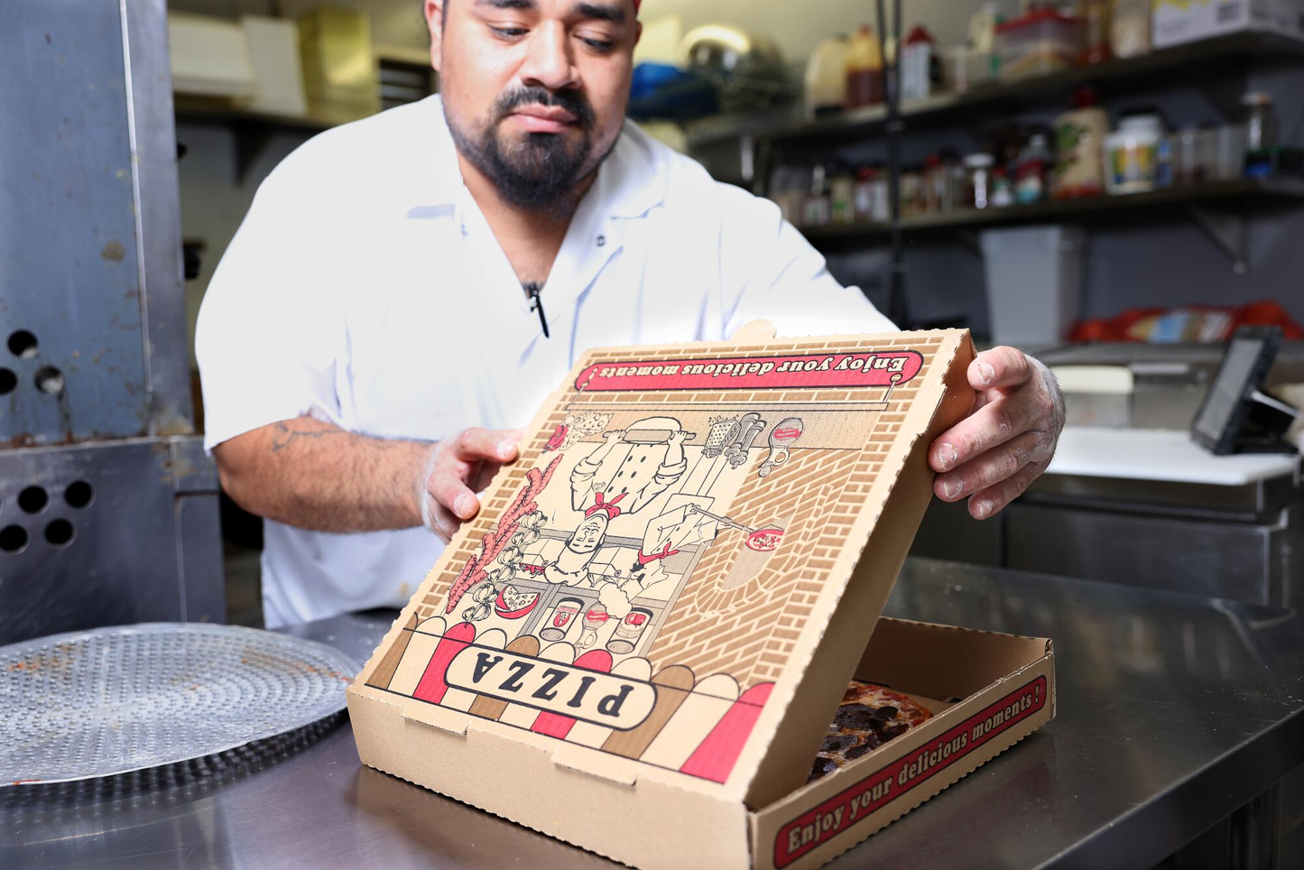 Custom Printed Pizza Box