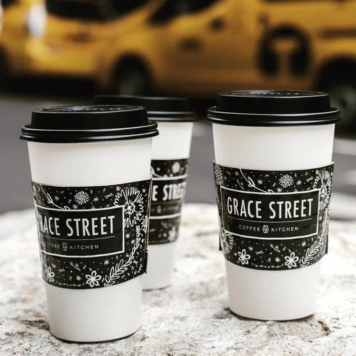 Custom Adjustable Paper Cup Sleeves