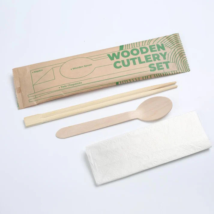 Wooden Cutlery Custom Pack