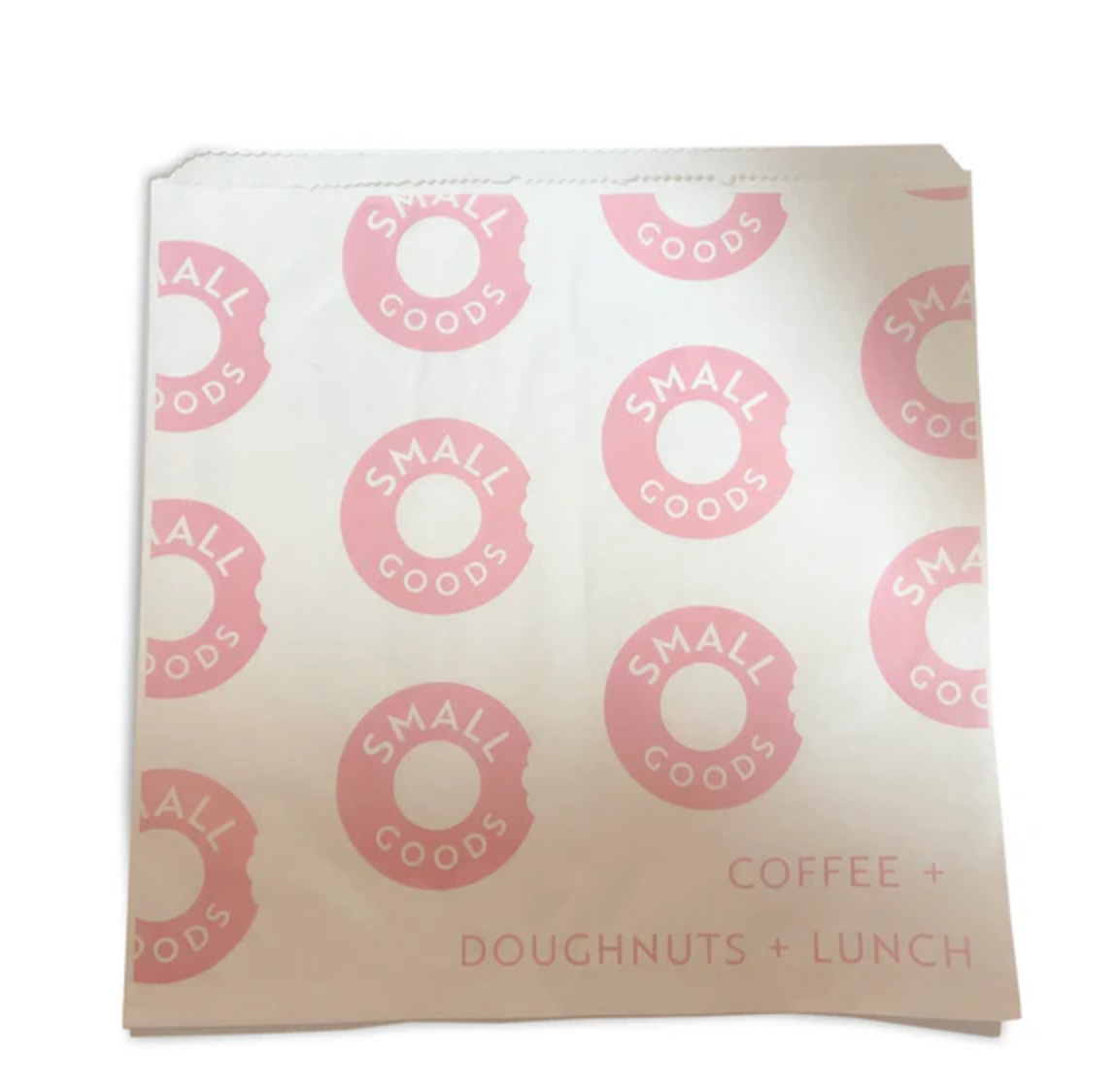 Printed Greaseproof Bags 215 x 215mm (8.5 x 8.5") (White / Unstrung)