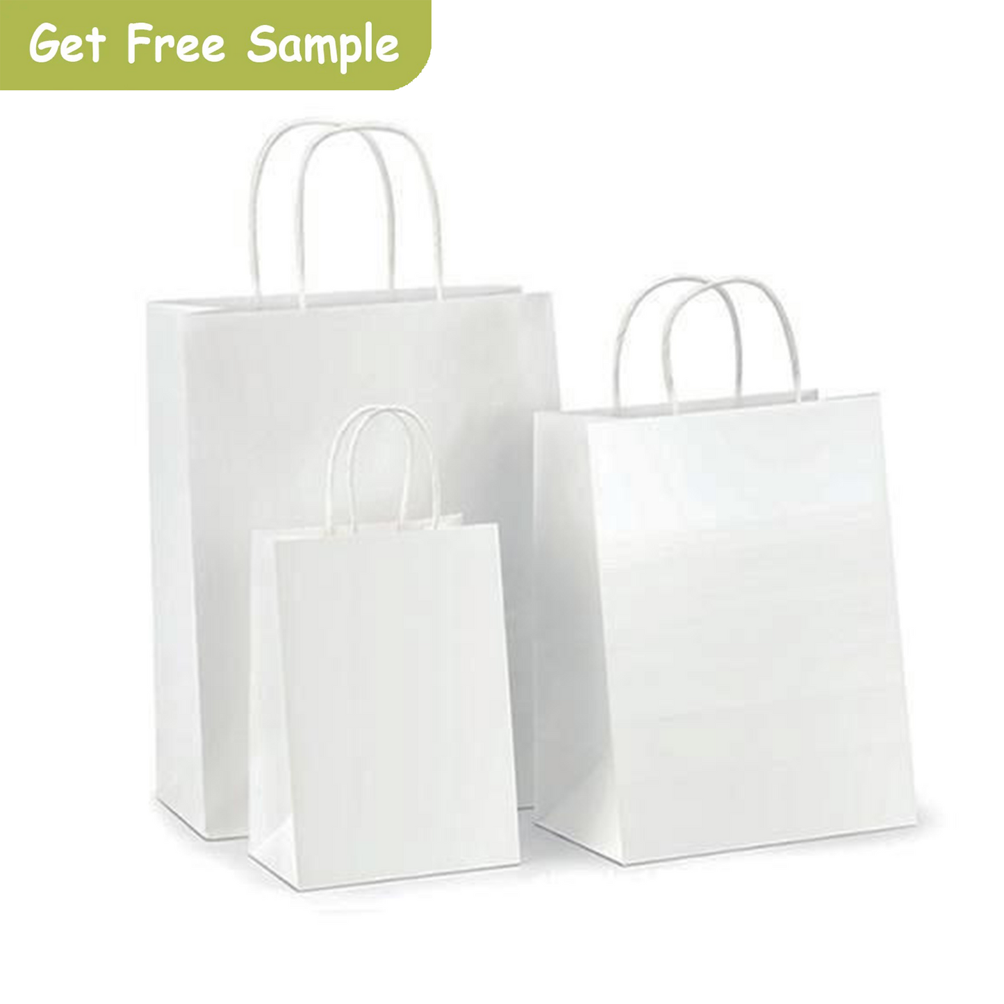 Wholesale White Paper Bag | ETA 35-40days|Free Shipping
