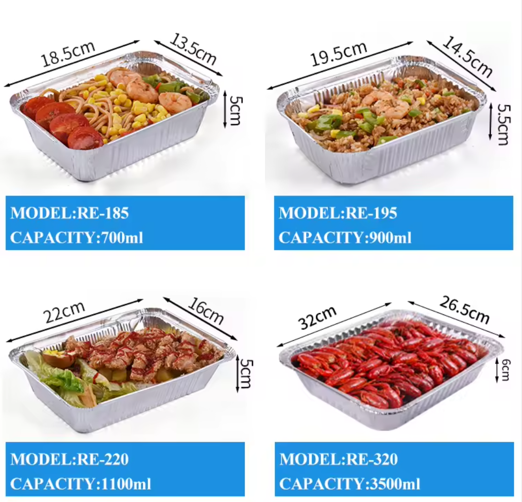 Custom Print Foil Containers