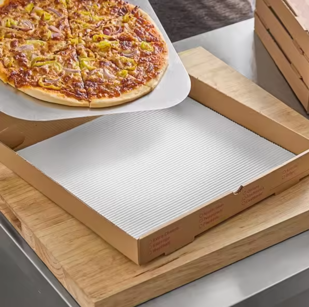 Custom Print Pizza Box Printed Greaseproof Sheets