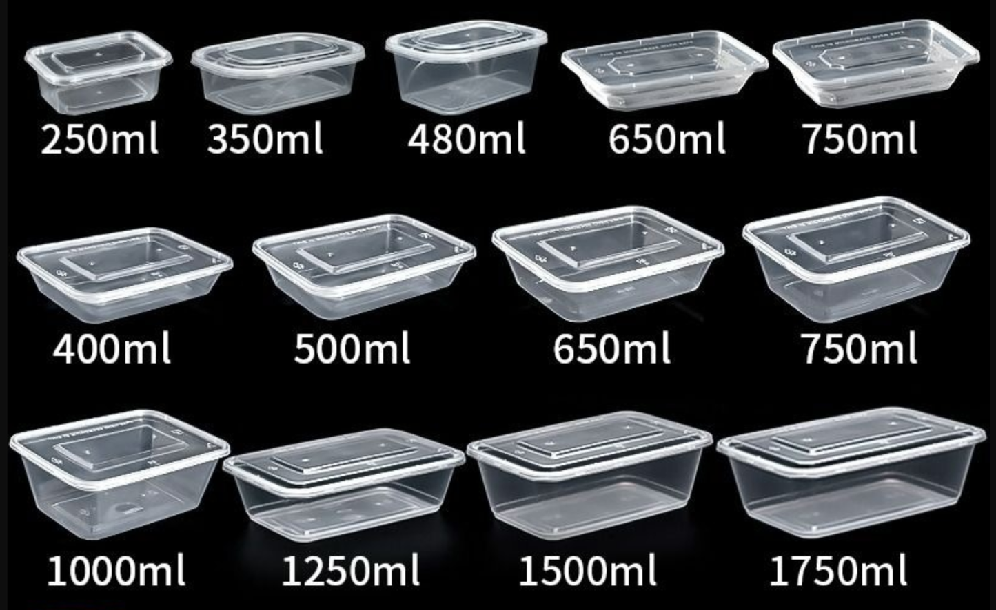 Custom Print Plastic Containers