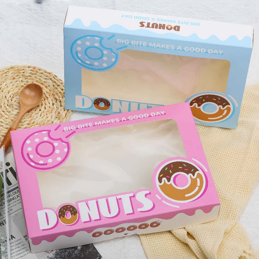 Donut Box With Window Glossy