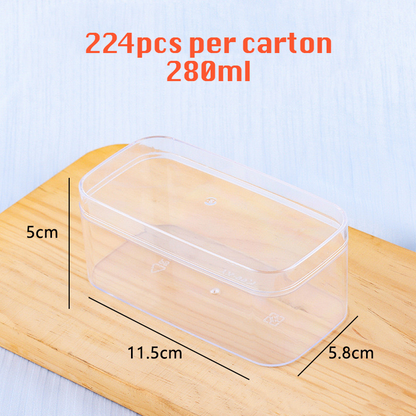 Wholesale Transparent Dessert Box | ETA 35-40days｜Free Shipping