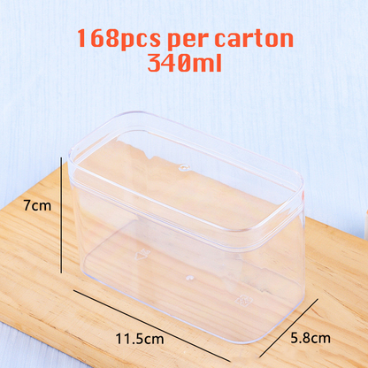 Wholesale Transparent Dessert Box | ETA 35-40days｜Free Shipping