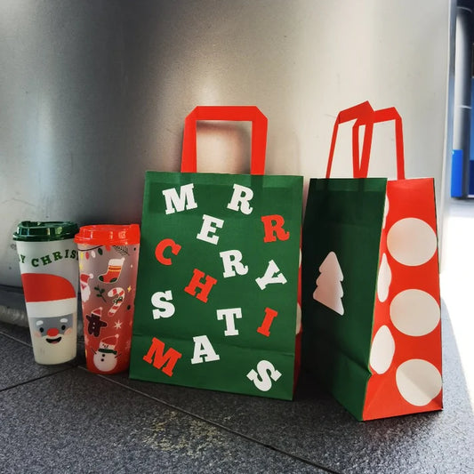 Christmas Paper Packaging Bag