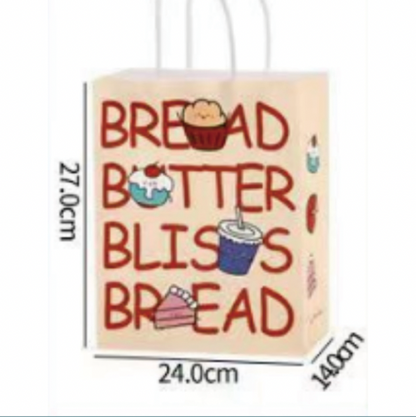 Custom Printed Paper Bags 24*14*27cm
