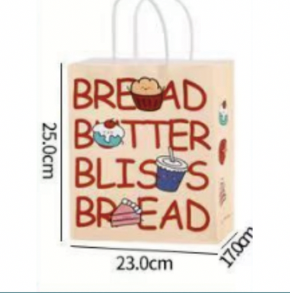 Custom Printed Paper Bags 23*17*25cm