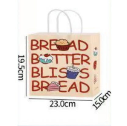 Custom Printed Paper Bags 23*15*19.5cm