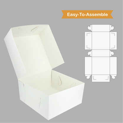 Cake Box 8x8x6inch 50pcs