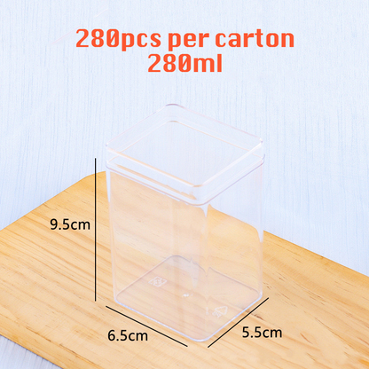 Wholesale Transparent Dessert Box | ETA 35-40days｜Free Shipping