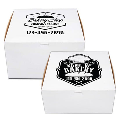 Custom Printed Cake Box