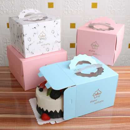 Custom Printed Portable Cake Box