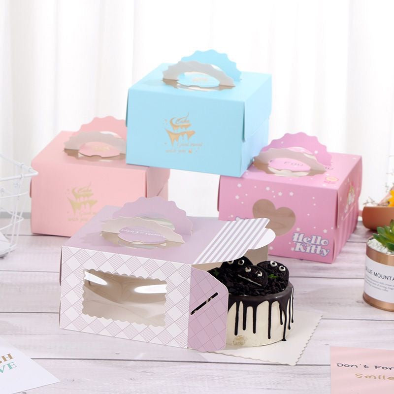 Custom Printed Portable Cake Box