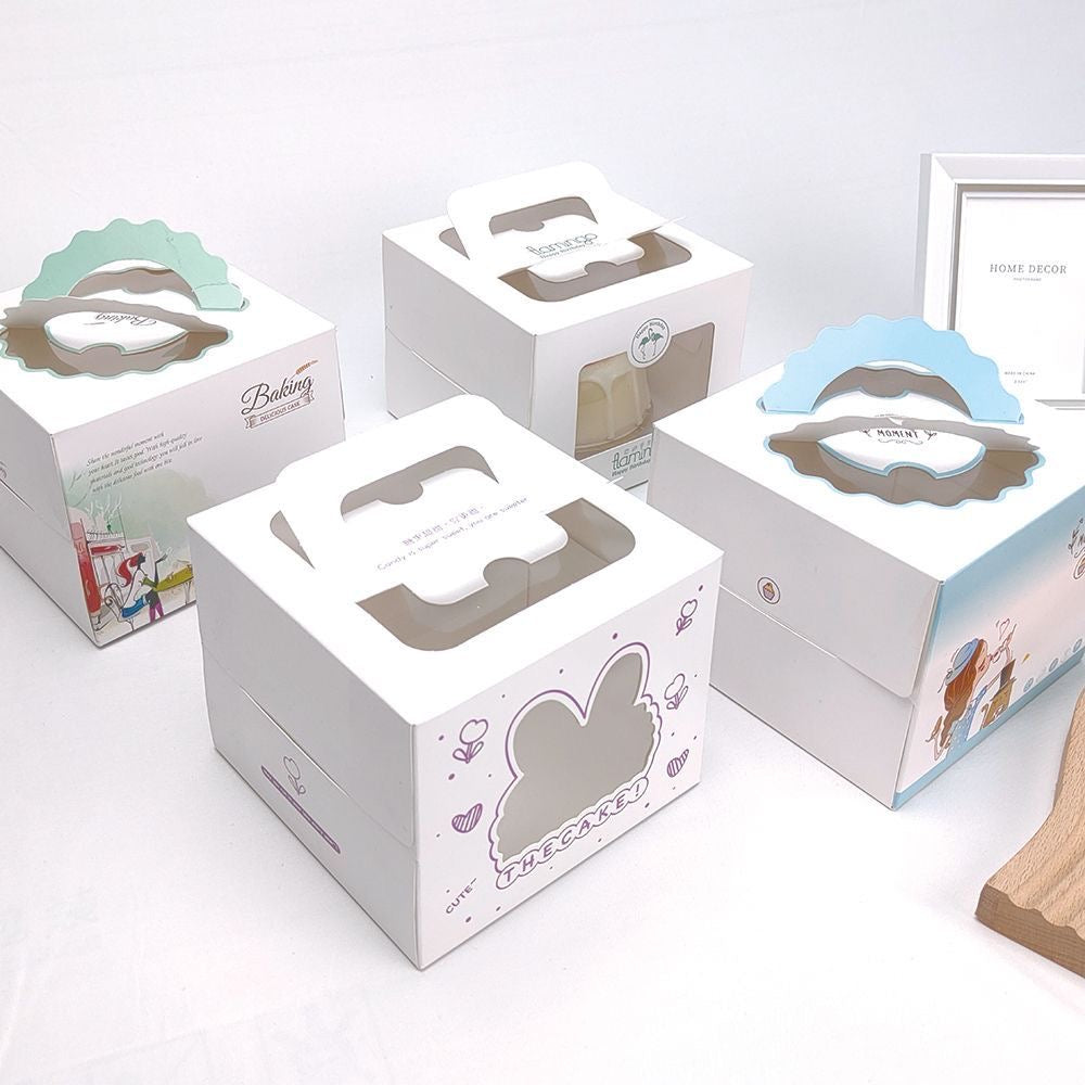 Custom Printed Portable Cake Box