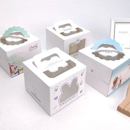 Custom Printed Portable Cake Box