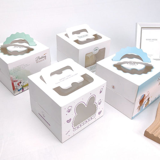 Custom Printed Portable Cake Box