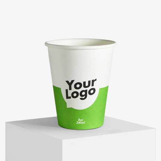 Personalised Paper Cups Double Wall 10oz - Perfect for All To-Go Drinks!