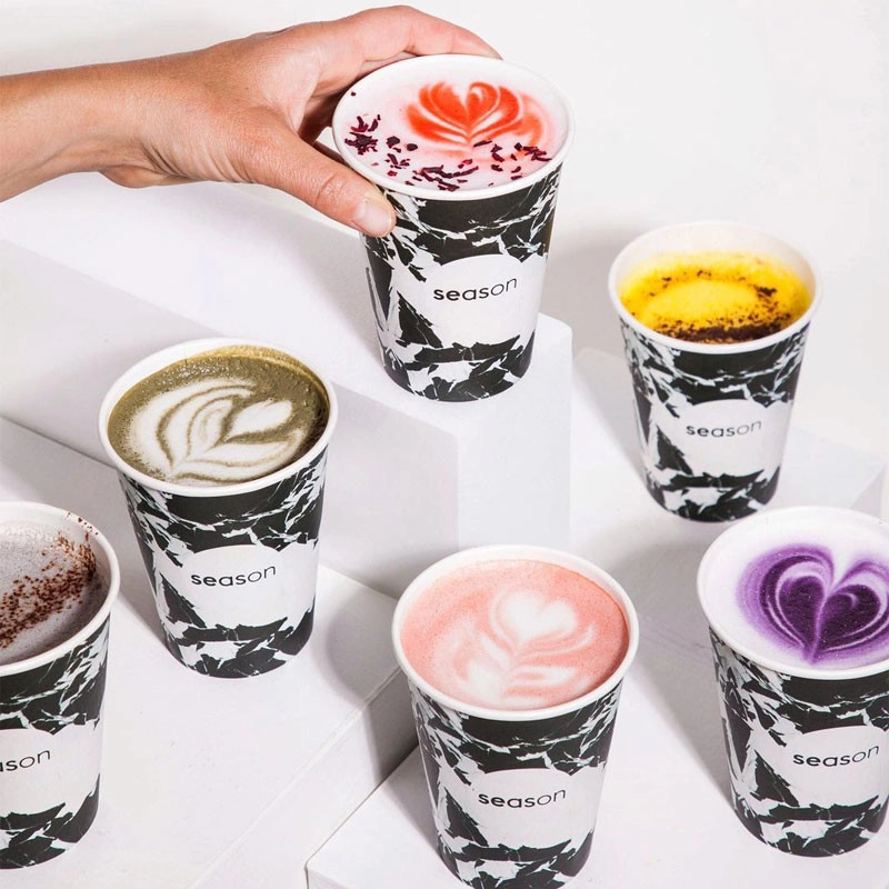 Personalised Paper Cups Single Wall 6oz - Perfect for All To-Go Drinks!