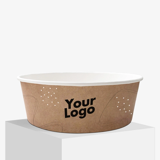Custom printed paper bowls 1000ml