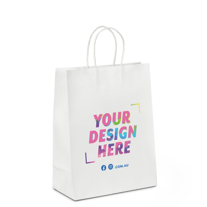 Custom Printed Paper Bags 26*12*32cm