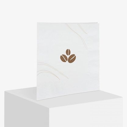 Personalised 2ply Lunch 1/4 Fold Napkins