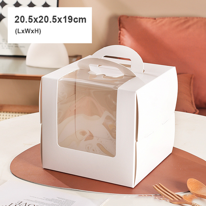 Wholesale Portable Window Cake Box | ETA 35-40days｜Free Shipping
