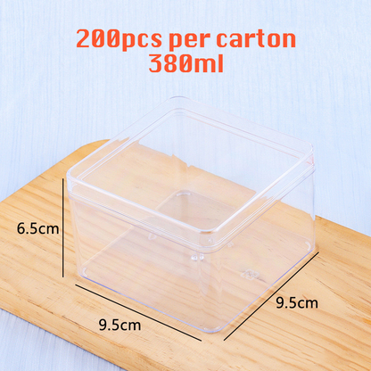 Wholesale Transparent Dessert Box | ETA 35-40days｜Free Shipping