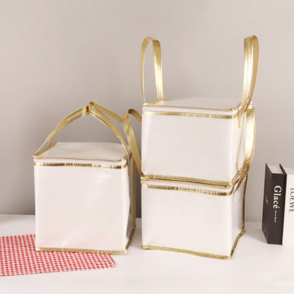 Custom Print Insulated aluminum foil non-woven bag