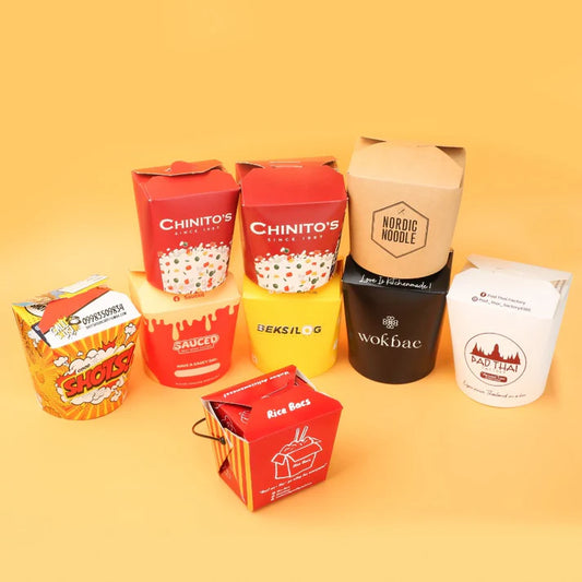 Customized Rice/ Noodle Takeout Box