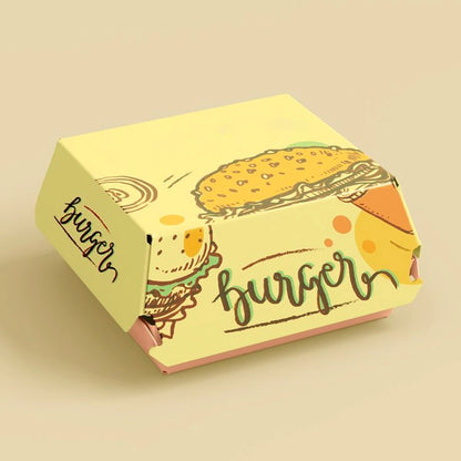 Custom Printing Burger Box