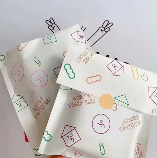 Printed Greaseproof Bags 150 x 185mm