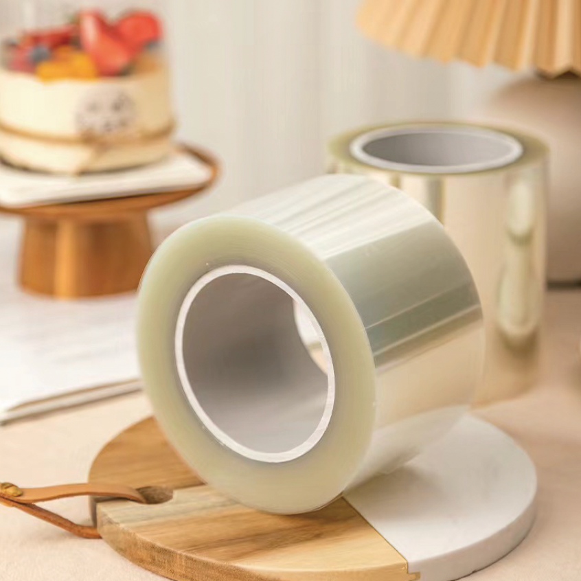 Clear PET Hard Cake Collar