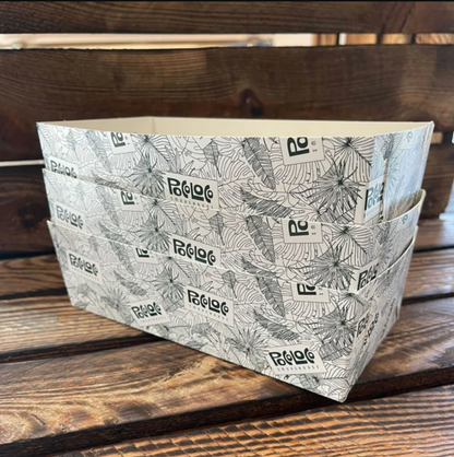 Custom Print Food Tray - Flat Pack - Medium