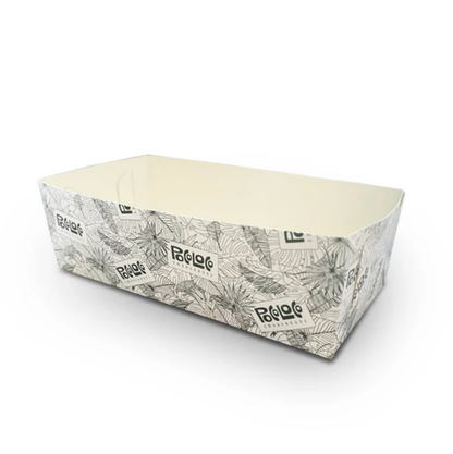 Custom Print Food Tray - Flat Pack - Medium